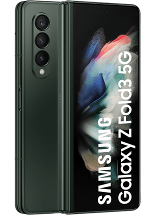 Móvil - Samsung Galaxy Z Fold3 5G, Verde, 256GB, 12GB RAM, 7.6"QXGA+, Snapdragon888, 4400mAh,Android