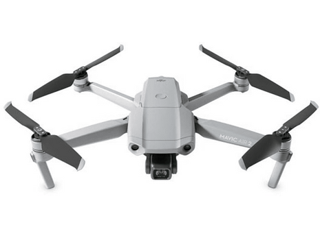 Drone - DJI Mavic Air 2, 34 min, 48 MP, Vídeo 4K/60 fps, FocusTrack, Hyperlapse 8K, Máx. 10 km, 68 km/h, Gris