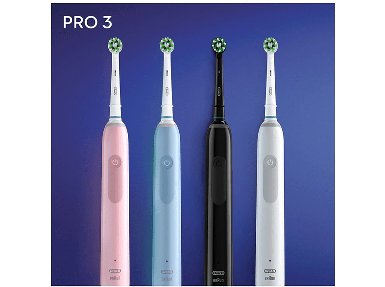 Cepillo de dientes eléctrico Oral b - Braun Pro 3 3500 con control de  presión