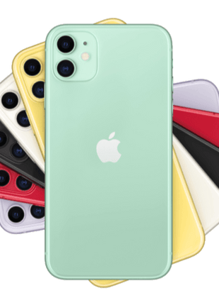 Apple iPhone 11, Verde, 64 GB, 6.1" Liquid Retina HD, Chip A13 Bionic, iOS