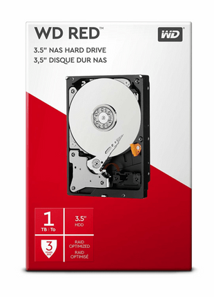 Disco duro 1 TB - WD Desktop Networking Red, 3.5 pugladas, SATA III