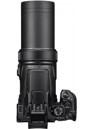 Cámara compacta - Nikon COOLPIX P1000, Tipo Bridge (16 MP, Pantalla de 3.2"), Negro