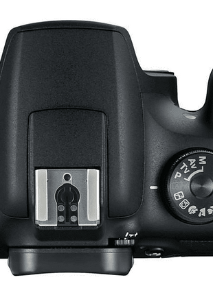 Kit cámara réflex - Canon EOS 2000D, 24.1 MP CMOS APS-C, Vídeo Full HD, Negro + Objetivo Canon EF-S 18-55 mm f/3.5-5.6 DC III