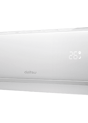 Aire acondicionado - Daitsu ECO DS-9-KDR2, Split 1x1, Inverter, 2235 fg/h, 2149 kcal/h, Blanco