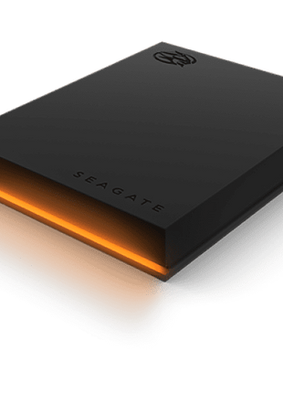 Disco duro externo 2 TB - Seagate Firecuda Gaming STKL2000400, USB 3.2, HDD, Negro