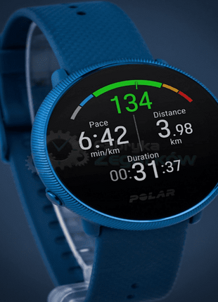 Reloj deportivo - Polar Ignite 2, 130 - 185 mm, Bluetooth™, Resistente al agua, FitSpark™, GPS, Azul