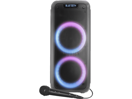 Altavoz de gran potencia - Vieta Pro Party 10, 150 W, Bluetooth, Micrófono, 9 hs de autonomía, Negro