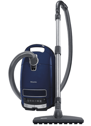 Aspirador con bolsa - Miele Complete C3 Parquet PowerLine SGSF3, 890W, 4,5L, Filtro AirClean Plus, Azul marino
