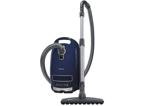 Bagged vacuum cleaner - Miele Complete C3 Parquet PowerLine SGSF3, 890W, 4.5L, AirClean Plus Filter, Navy Blue