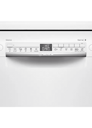 Lavavajillas - Bosch SMS2HMW00E, Independiente, 13 servicios , 6 programas, Home Connect, 60 cm, Blanco