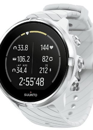 Reloj deportivo - Suunto 9 G1, Táctil, Frecuencia cardíaca, Control sueño, Sumergible, GPS, Blanco