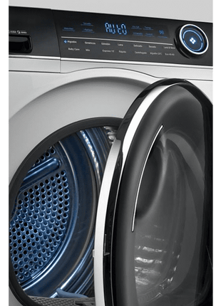 Lavadora secadora - Haier I-Pro Series 7 HWD120-B14979, 12kg-8kg, 1400rpm, Direct Motion, Antibacterias, Blanco