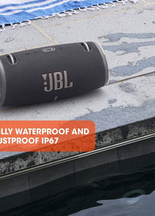 JBL Xtreme 3 - Altavoz Bluetooth portátil resistente al agua (IP67) y al polvo con PartyBoost y 15h de reproducción