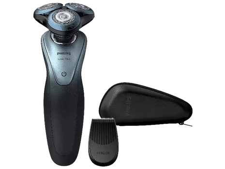 Afeitadora eléctrica - Philips S7940/16, Líder para pieles sensibles, App conectada, Uso en seco y húmedo